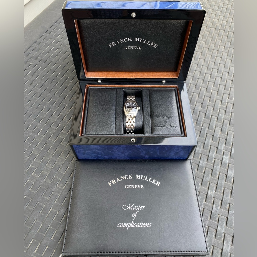 Athletic Franck Muller Curvex 2252 QZ Ladies Stainless Steel Quartz 22MM Watch
